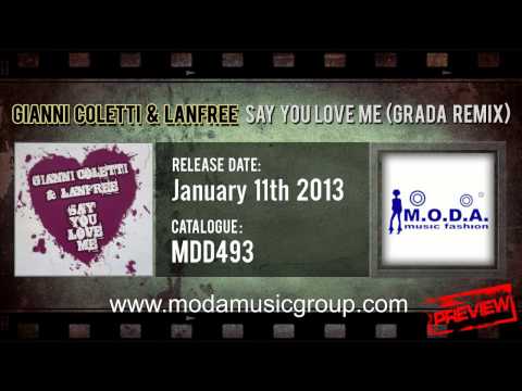 Gianni Coletti & Lanfree - Say You Love Me (Grada Remix) [HQ PREVIEW]