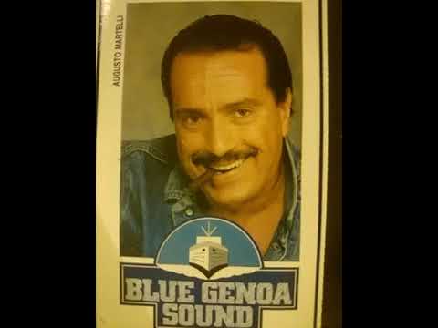 AUGUSTO MARTELLI   BLUE GENOA SOUND musicassetta 1989 FIVE RECORDS