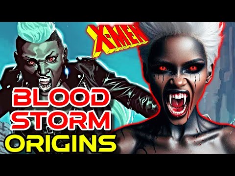 Blood Storm Origins – Storm’s Insanely Powerful Vampiric Form That Annihilates Entire X-Men Team!