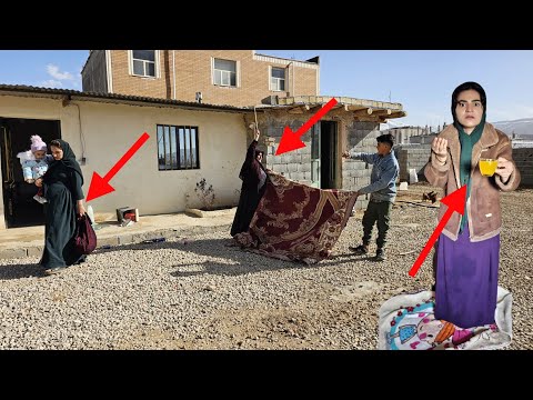 Grandma's anger at Shahrukh's arrival to take the carpet and Asma's silent departure