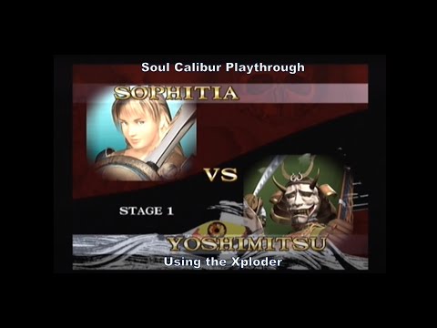 Soul Calibur Sophitia Playthrough using the Dreamcast Xploder :D #Dreamcast #Sega #DC #CheatCodes