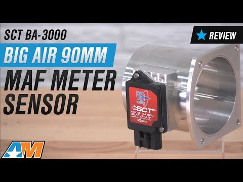 1989-2004 Mustang V8 SCT BA-3000 Big Air 90MM MAF Meter / Sensor Review