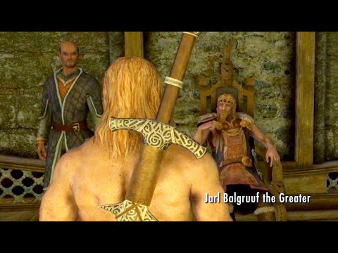 Jarl Balgruuf mistaken me for a faithless Imperial. Skyrim Anniversary Edition