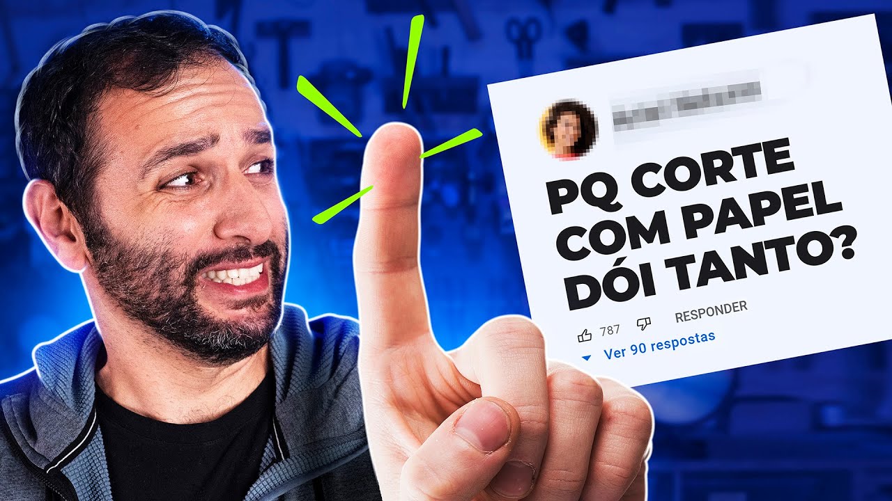 Por que CORTE com PAPEL DÓI TANTO? Iberê responde