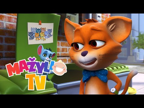 Katinas - Dainelės Vaikams | Mažylio TV