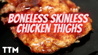 How to cook Boneless Skinless Chicken Thighs in the Air Fryer Oven