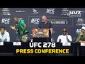 UFC 278 Press Conference Highlights: Usman and Edwards Playful, Rockhold And Costa Bitter