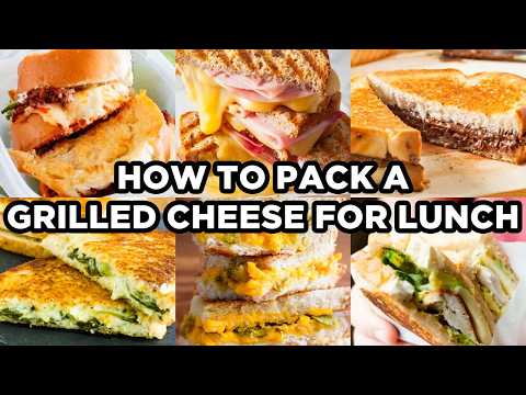 The Best Way to Pack a Grilled Cheese for Lunch!