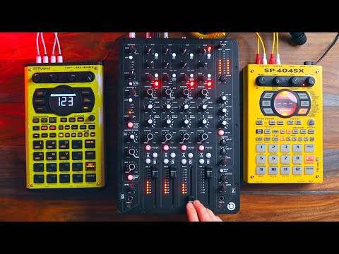 SP-404 MK2 + Model 1.4 // My Cleverest Hardware FX Routing Combo