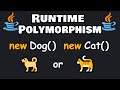 Learn Runtime Polymorphism In 5 Minutes ‍ ️