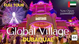 Global Village Dubai! Rides, Shows, Attractions & More! (NEW SEASON) SPECTACULAR Theme Park Tour 4K