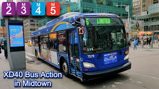 Download Lagu NYCT Bus: 2018 New Flyer XD40s on the M2, M3, M4, u0026 M5 at 42nd Street in Midtown Thumbnail