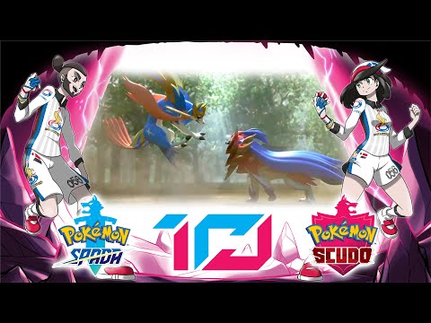 Gameplay Live Pokémon Spada e Scudo #10 [Postgame] - Zacian e Zamazenta w/ Cydonia & Chiara