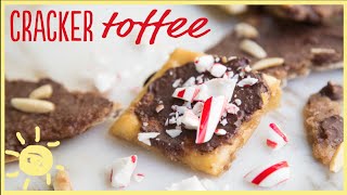 EAT | Cracker Toffee Cookies (Easy Holiday Treat!)