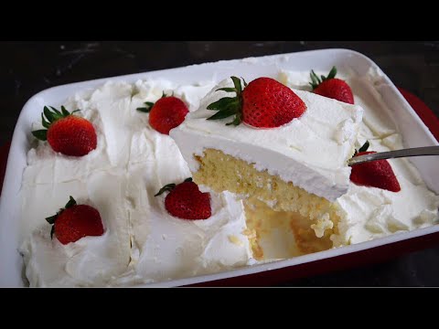 Easy & Delicious 3 Milk Cake -Tres Leches Cake Recipe