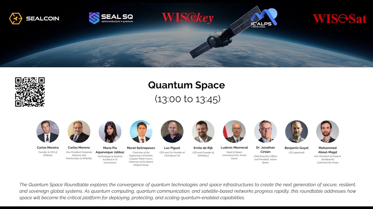WISeSat Davos Quantum Space Roundtable 2026