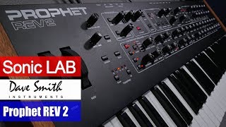 Video thumbnail for Dave Smith Prophet REV 2 - SonicLAB Review by sonicstate