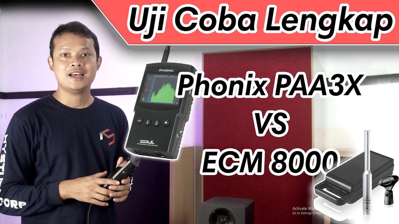 Perbandingan Phonic PAA3X vs Behringer ECM8000