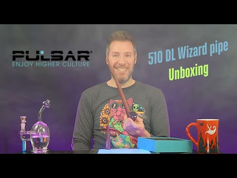 Pulsar Vaporizer DL wizard 510 pipe unboxing
