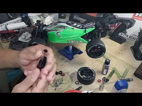 🦂Arrma Typhon Suspensions upgrades... Part 3. A must see...