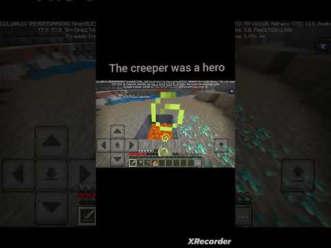 The creeper was a hero #epic_craft #minecraft #shorts #gaming #wgitachi