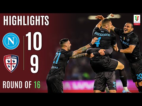 NAPOLI-CAGLIARI 10-9 AP | HIGHLIGHTS| Napoli Win at Sudden Death | Coppa Italia Frecciarossa 2025/26