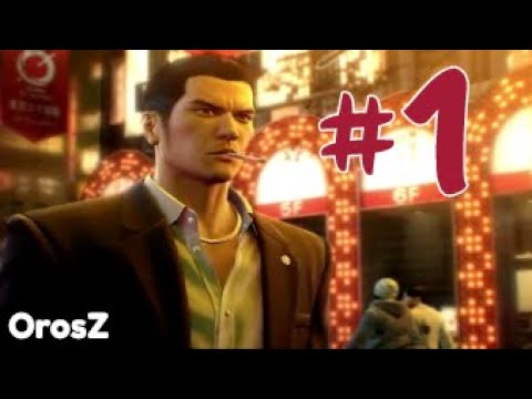 Let's play YAKUZA 0 #1- The Begining