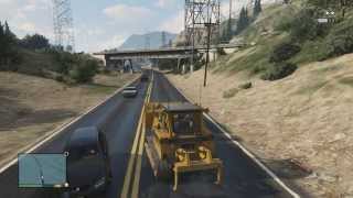 Best Rare Vehicle In GTA 5! - HVY Dozer RAMPAGE!!!