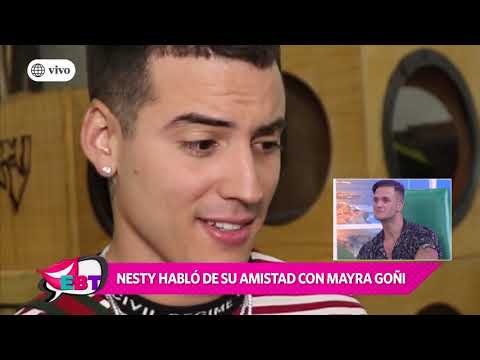 Fabio Agostini quedó impactado al ver foto de Mayra Goñi y Nesty juntos