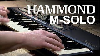 Video thumbnail for Hammond M Solo Demo | Playing Only by Bonners Pianos & Keyboards