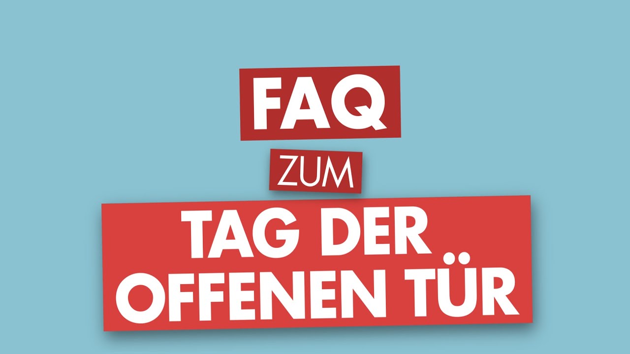 FAQ zum Tag der offenen Tür an der Uni Leipzig