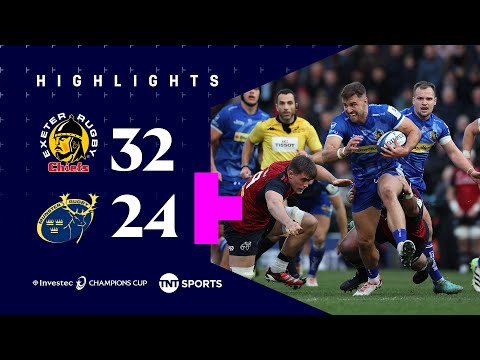 Stunning Fightback! 💪 | Exeter Chiefs 32-24 Munster | Investec Champions Cup Highlights