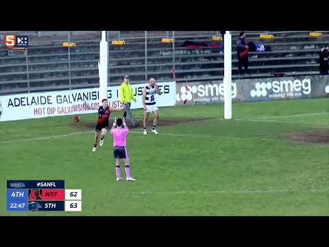 Rd 17 SANFL Snapshot - West's Nick Steele puts the Bloods in front!