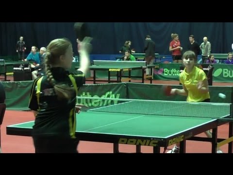 Анастасия ДОНЧЕНКО - Александра МОРГУНОВА Настольный теннис, Table Tennis
