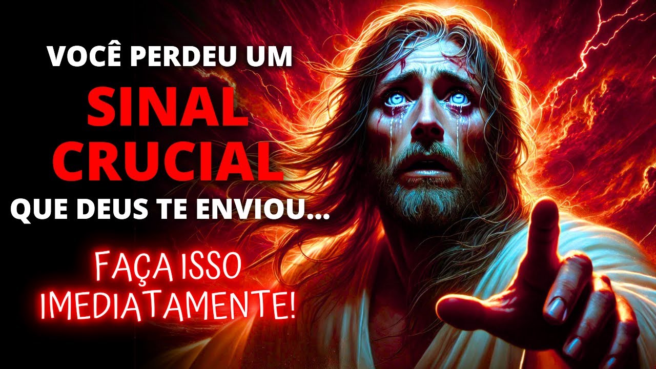 😨 VOCÊ PERDEU UM SINAL DE QUE DEUS TE ENVIOU ESTA MANHÃ! ✨ Mensagem de Deus