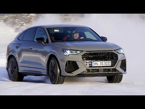Audi RSQ3 Sportback - High Speed Test Drive on Ice and Snow