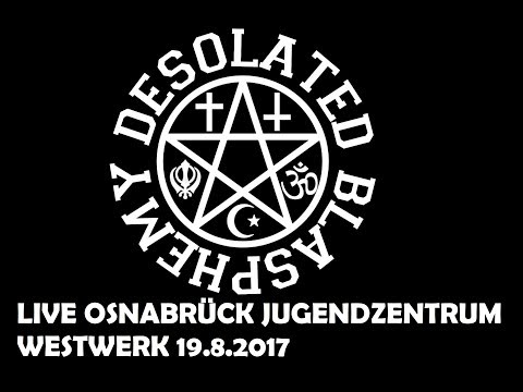 DESOLATED LIVE OSNABRÜCK JUGENDZENTRUM WESTWERK 19.8.2017