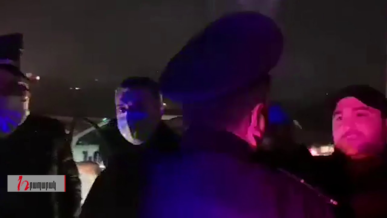 Ոստիկանությունը փակել է դեպի Զվարթնոց տանող ճանապարհը