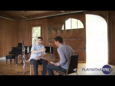 Gustavo Núñez Interview, bassoon lessons