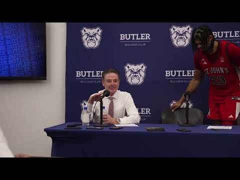 St. John's Men's Basketball vs Butler Postgame Press Conference 1.6.2026