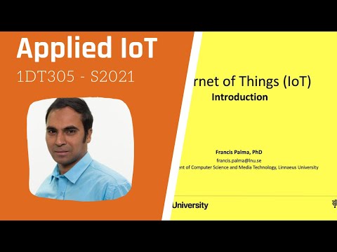 , title : 'Introduction to IoT 2021'