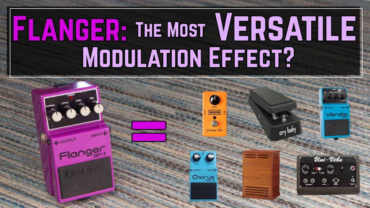 How To Get 6 Modulation Effects From a Basic Flanger Pedal Like The Boss BF-2