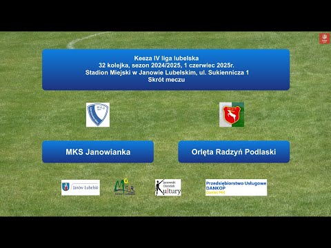 MKS Janowianka - Orlęta Radzyń Podlaski. Skrót meczu, oraz pomeczowy wywiad z Diego Marotto.
