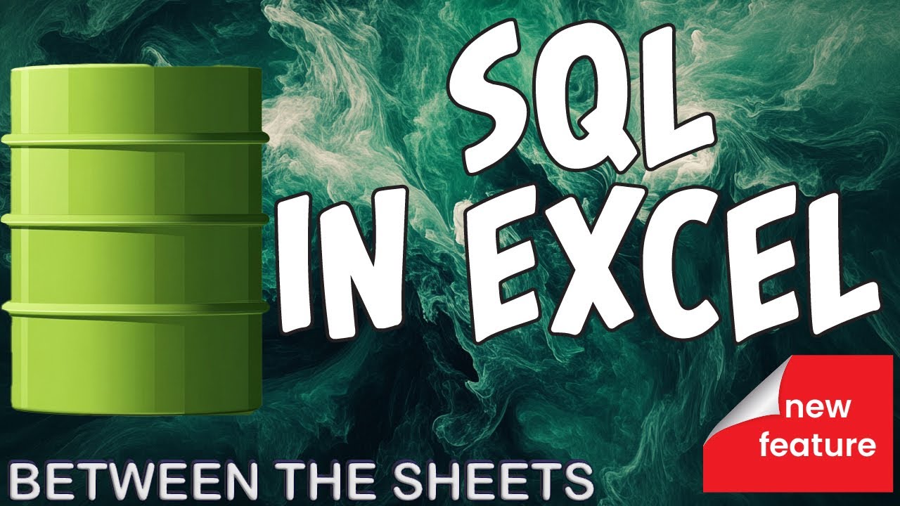 Running SQL in an Excel Worksheet
