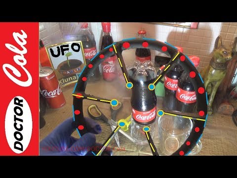 Upside Down BOTTLE COCA COLA is Not a Problem -DIY ART IDEA - Funny Experiment Coca Cola Challenge Video