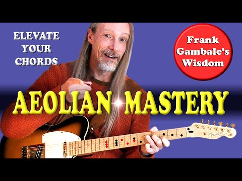 Mastering the AEOLIAN MODE 🎸🎶✨ Sound, Scale & Chords (Frank Gambale Method) 📚🔥 Guitar-Nerdery 159