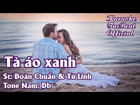 Karaoke Tà Áo Xanh Tone Nam | TAS BEAT