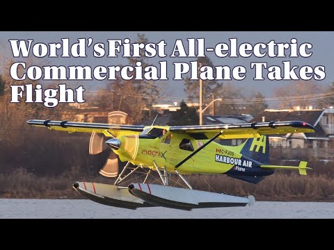 World's First All-electric Commercial Plane Takes Flight