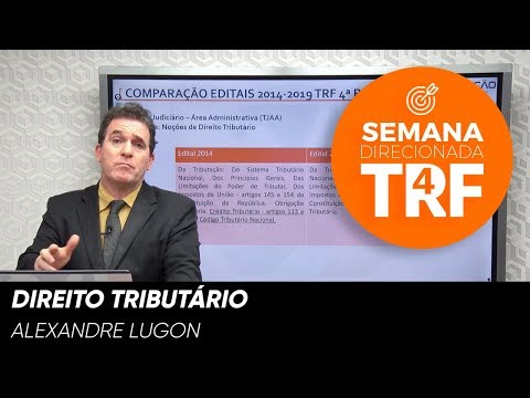 Concurso TRF4 - Direito Tributário em UMA aula