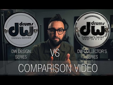 Dw Design Series VS Dw Collector's Series Comparison - Can you Hear the Difference?